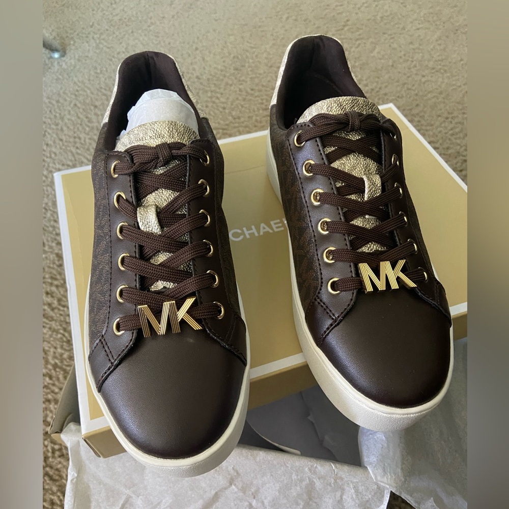 MK poppy lace up sneakers